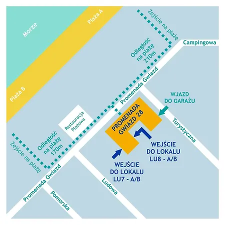 Mojemiedzyzdroje Lu 8a - Luksusowy 100 Metrow Od Morza Διαμέρισμα Miedzyzdroje